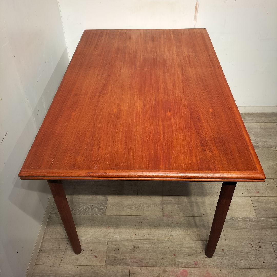 M♦デンマーク　ヴィンテージ　エクステンション　ダイニングテーブ