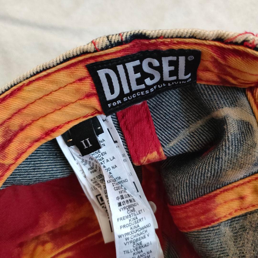 【DIESEL】C-SEYMONデニムキャップ
