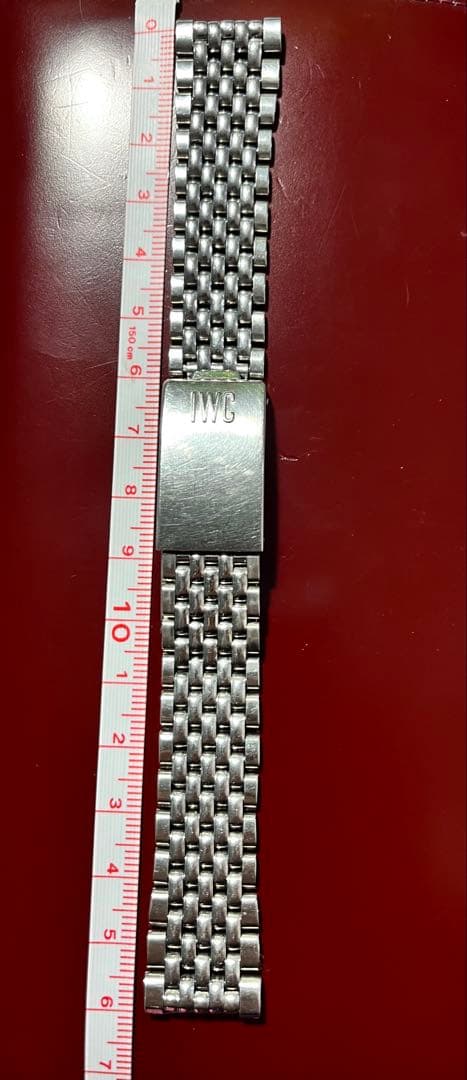 ￼ゲイフレアー製　iwc メタルブレス　 ラグ幅18mm