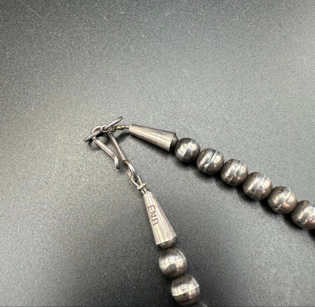 エリッカニコラスビゲイ　ナバホパールネックレス 6mm/50cm