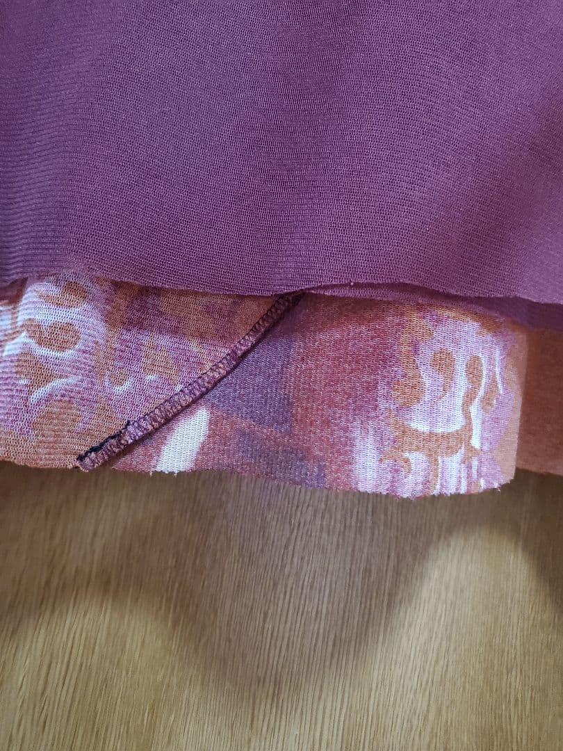 さ*る様 Jean Paul Gaultier 悪魔柄 スカート幻想 希少　　裾