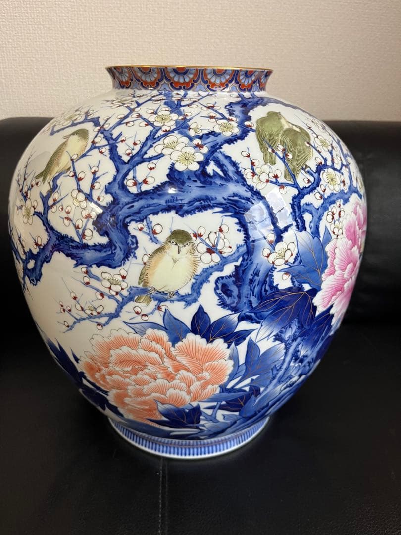 深川製 超大型花瓶 希少品 高級品