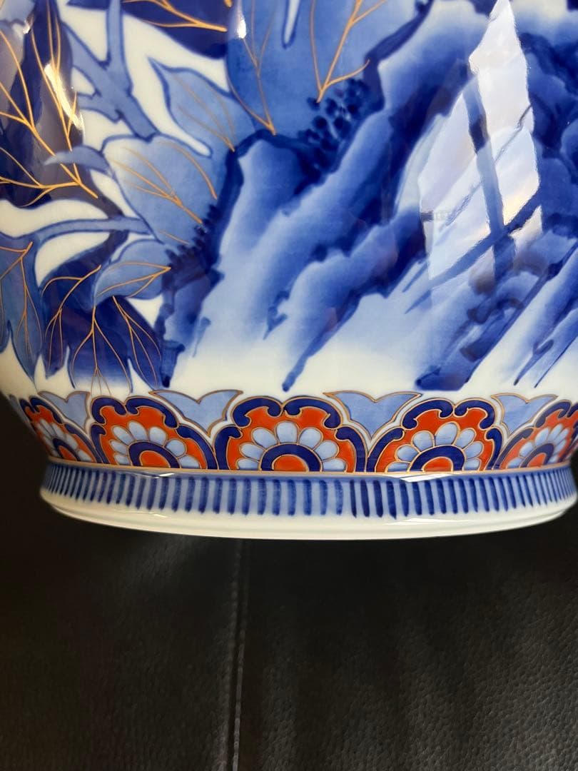 深川製 超大型花瓶 希少品 高級品