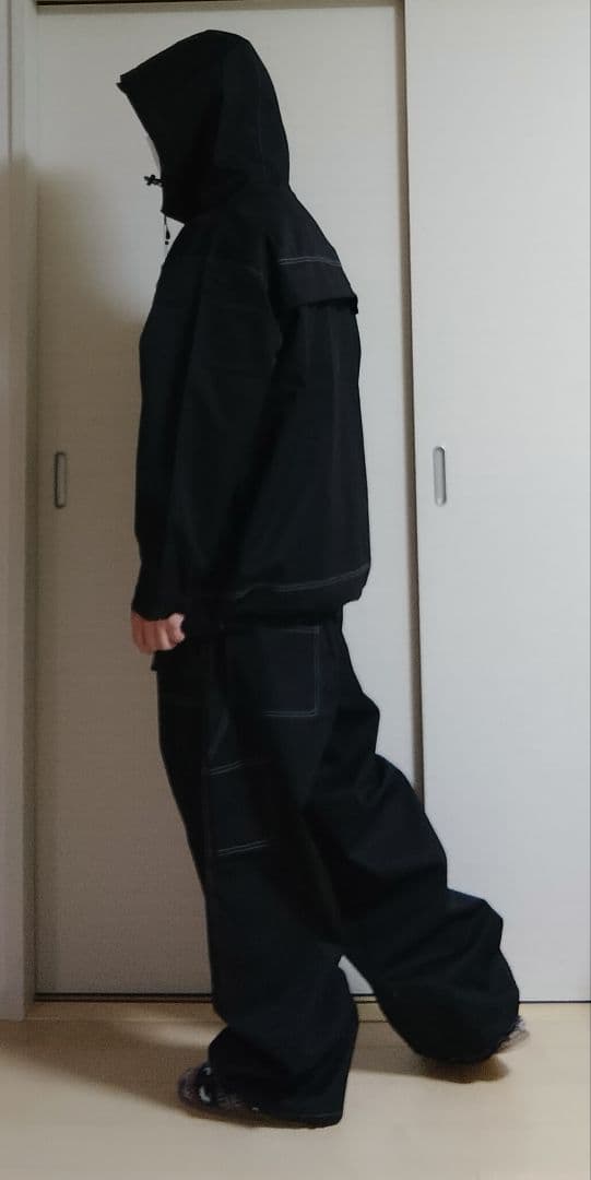 新品スノーボードウェアセットHIMANIハイマニタグ付き25/26モデル 上下黒