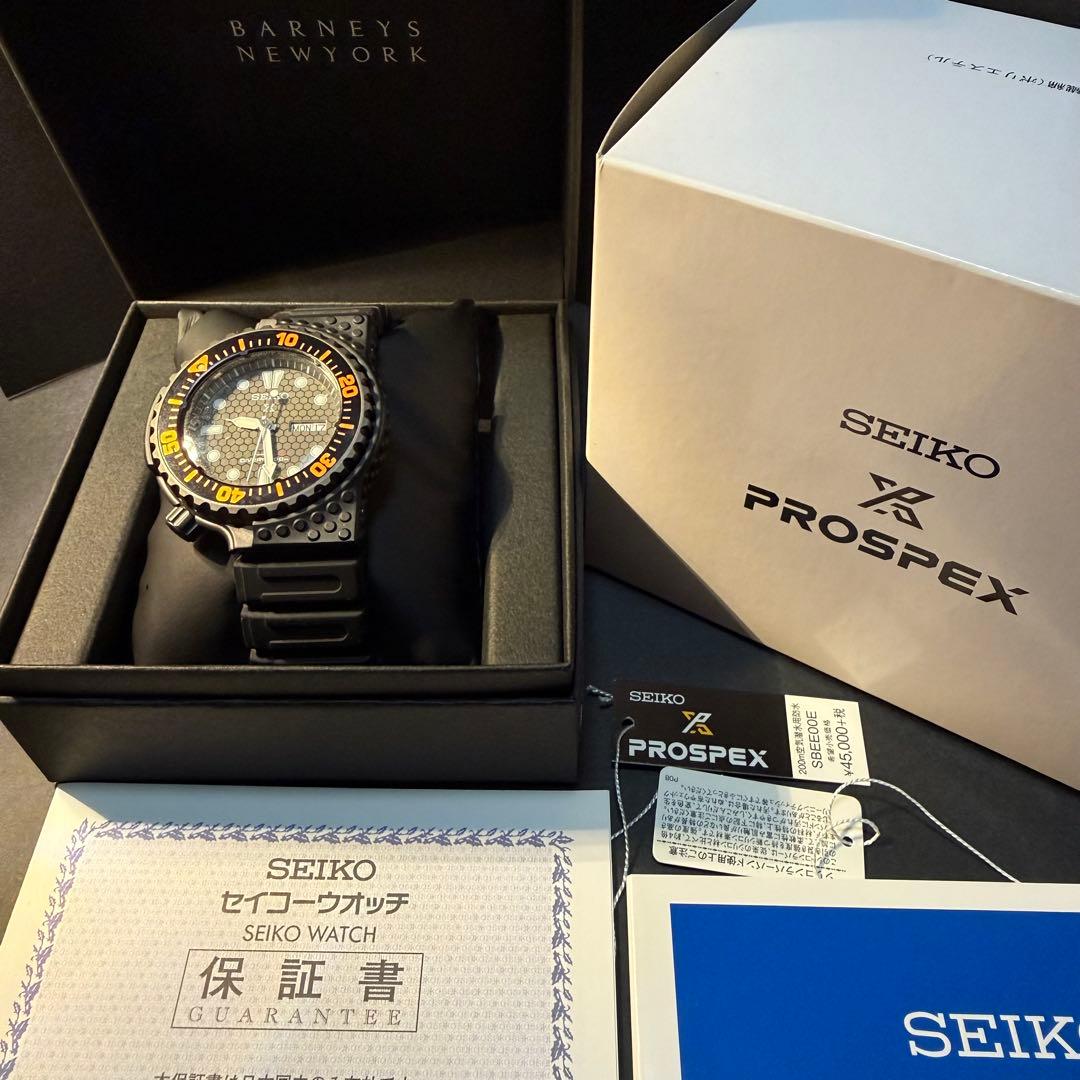 （300本限定） SEIKOプロスペックス×ジウジアーロ×バーニーズ限定モデル