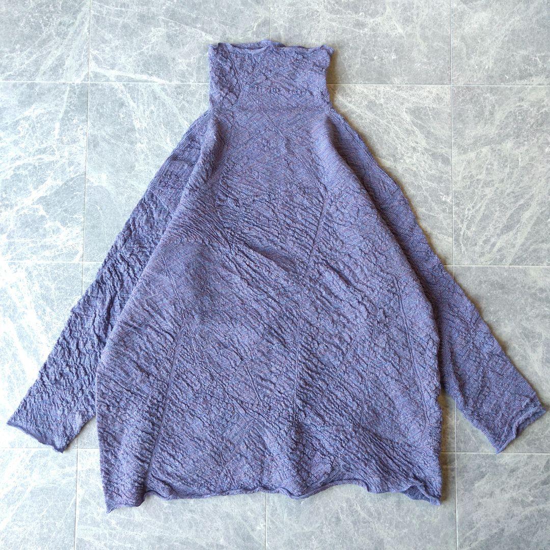 004 シエラシエラ様 ババグーリ ウール タートルネックニット カットソー