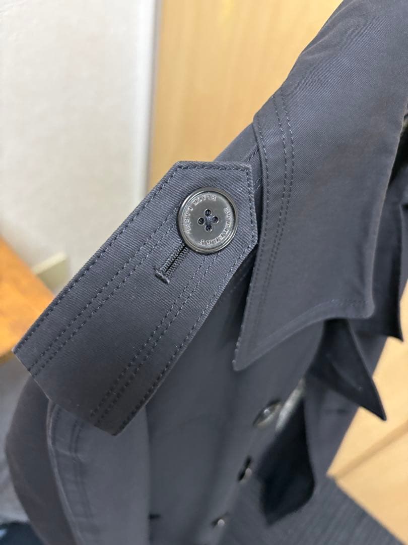 BURBERRY BLACK LABEL トレンチコート LL 黒