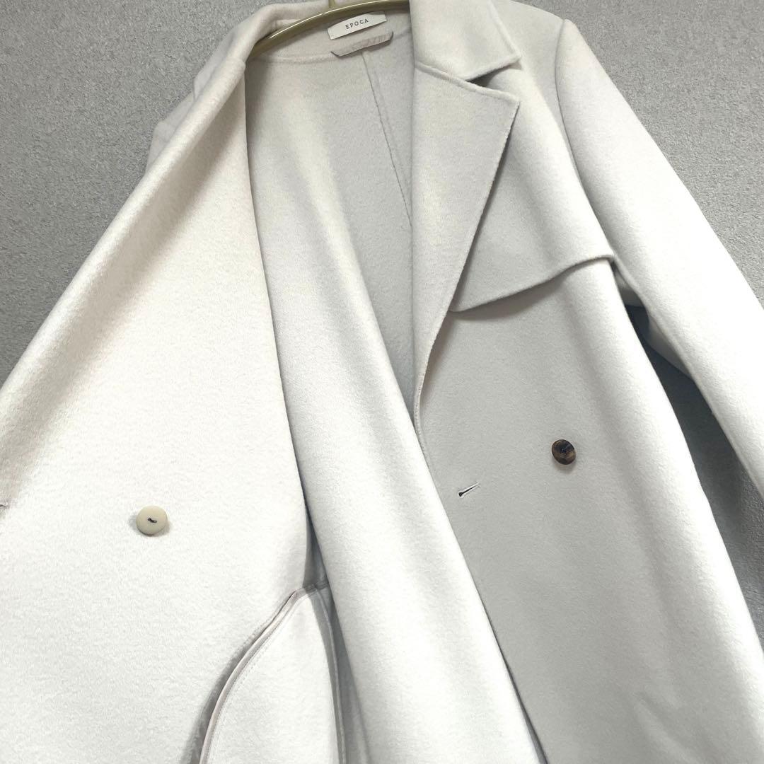 新品タグ付き　EPOCA/エポカ　　ウールロングコート　定価120,000円