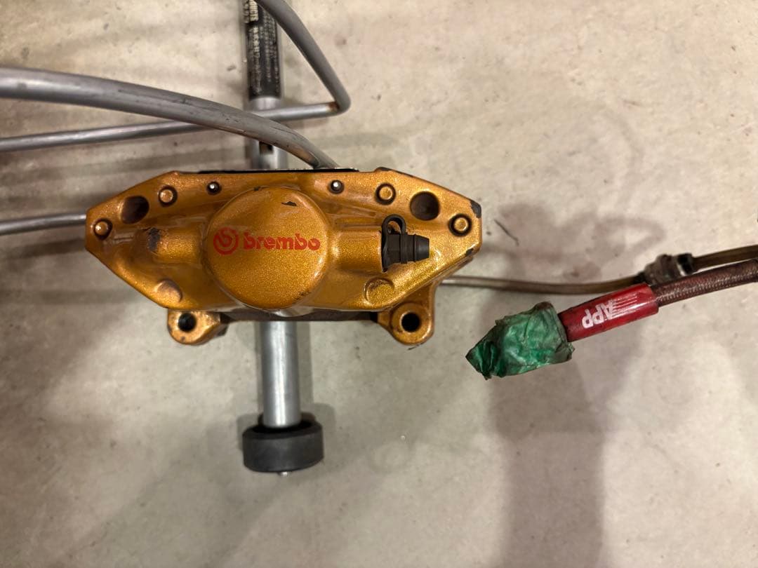 インプレッサ STI GDB ブレンボ ブレーキキャリパー リア左右セット