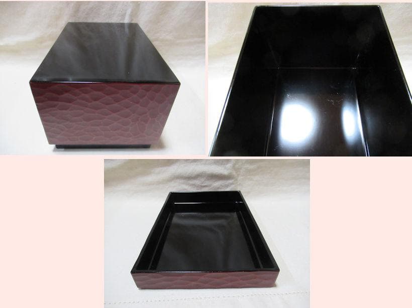 茶道具　鎌倉彫茶箱　茶碗棗茶筅筒茶筅振出巾筒茶杓