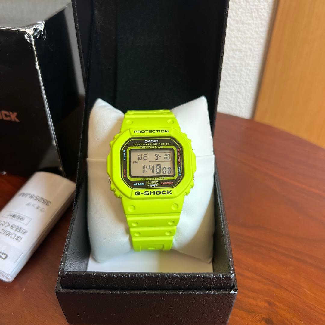 G-SHOCK DW-5600EP-9JF 蛍光グリーン