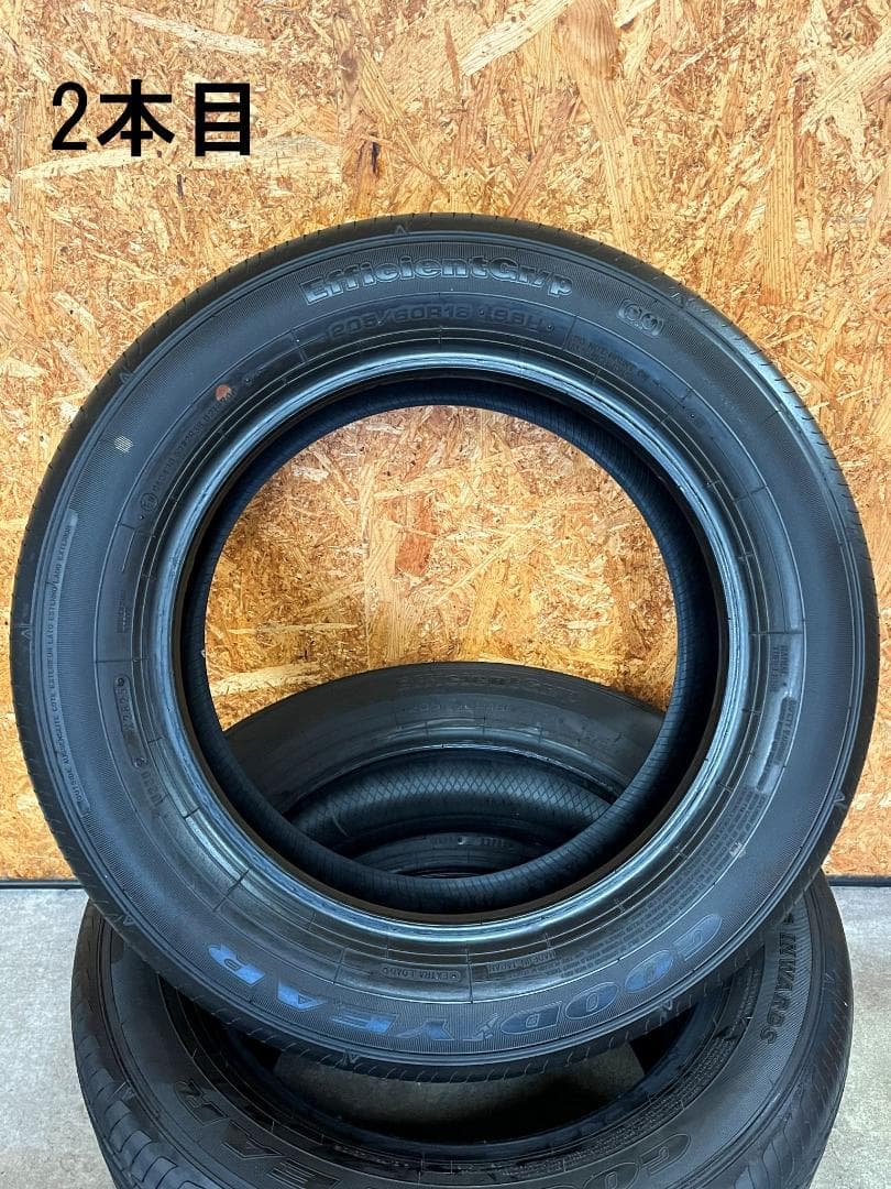 【asakura1493y】GOOD YEAR 205/60R16 美品