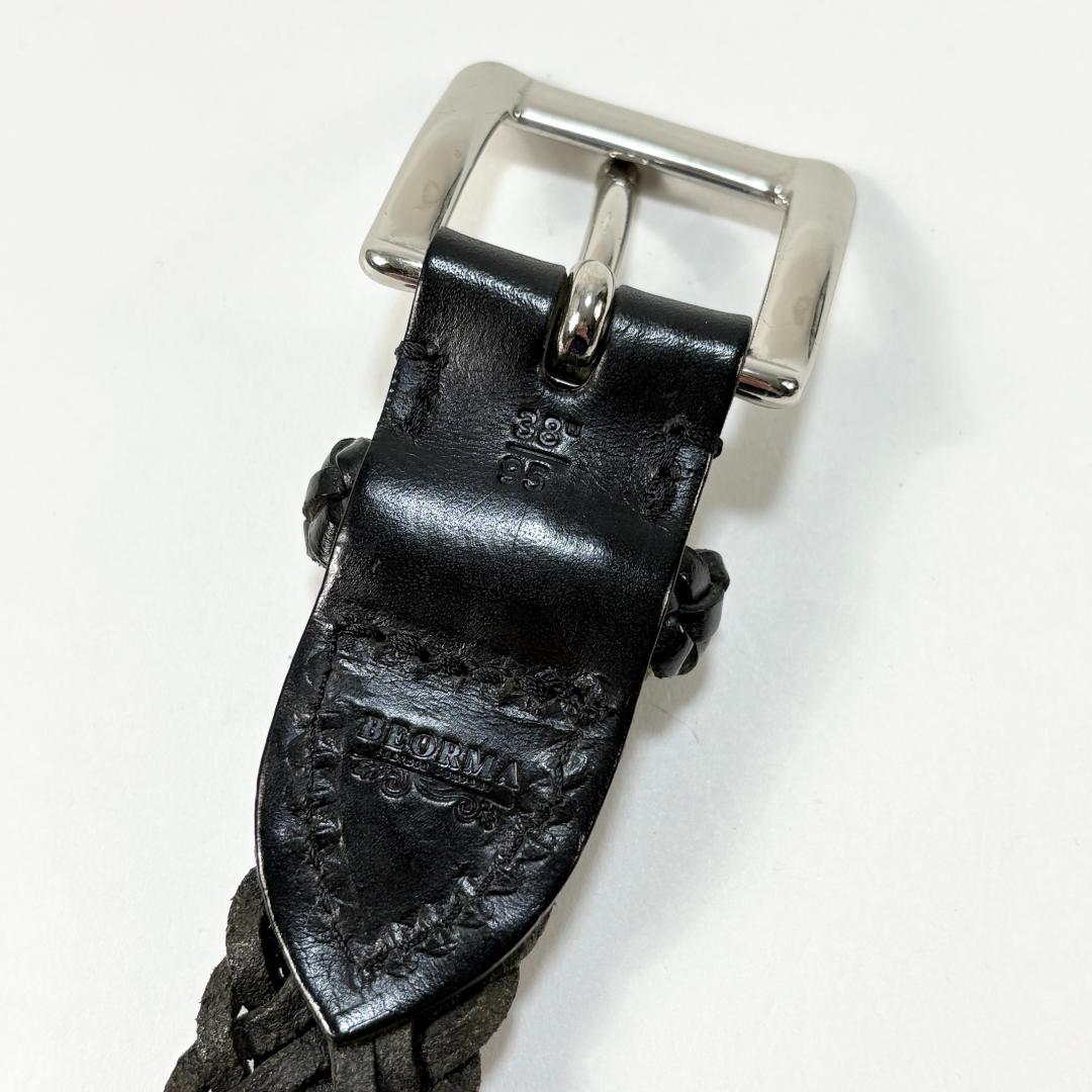 BEORMA ベオーマ P0009 28mm ヘリンボーン レザーメッシュベルト