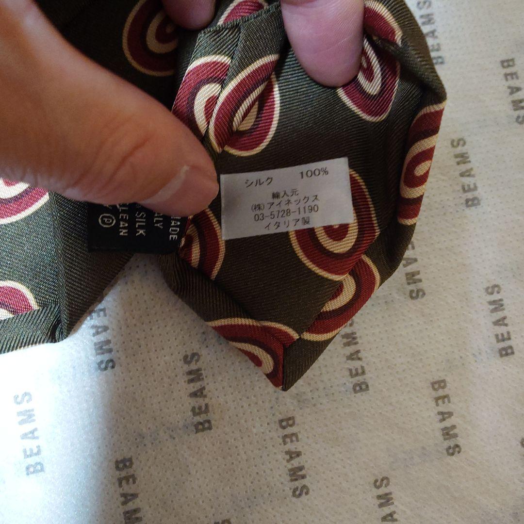 BEAMSF　ホリデー＆ブラウン　holliday ＆ brown　ネクタイ