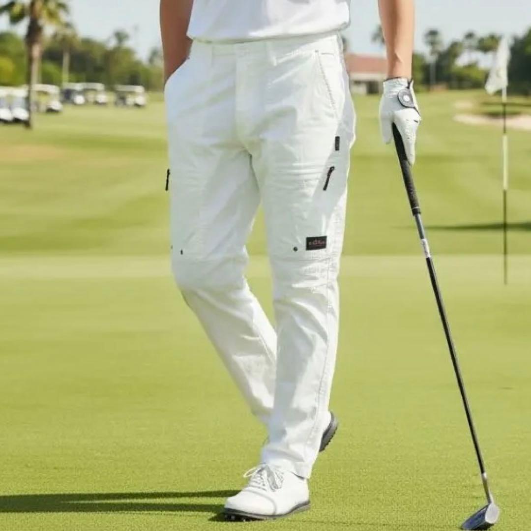 ブリーフィングゴルフ　パンツ　L〜XL相当 白　CORDURA仕様　コーデュラ