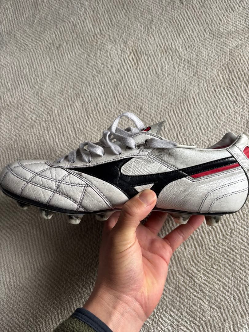 ミズノ モレリア2 Japan 25.5cm クロスステッチ キーパー・袋付