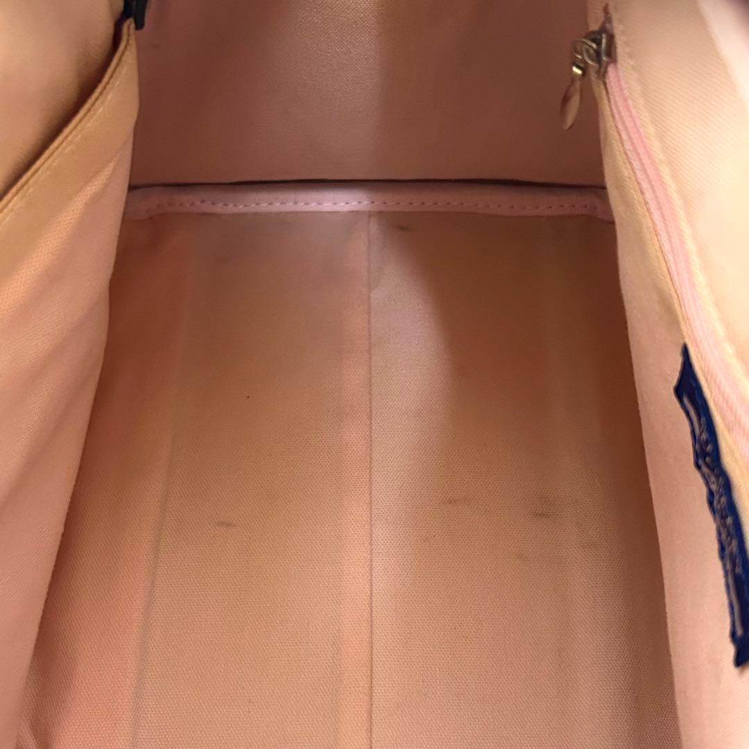 バーバリーブルーレーベル ミニボストンバッグ ホースロゴ刺繍 ハンドバッグ 黒