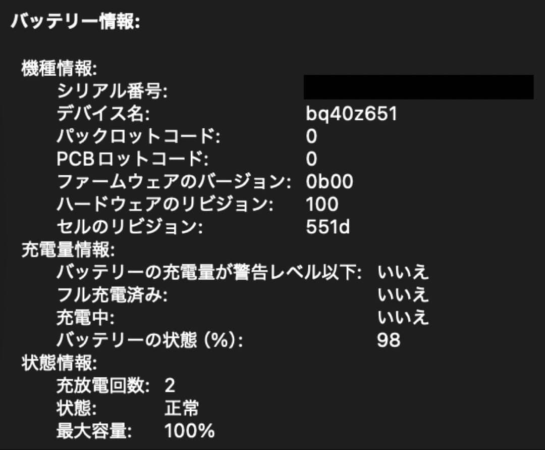 S*0様 MacBook Air M4 13インチ スターライト(16GB/51