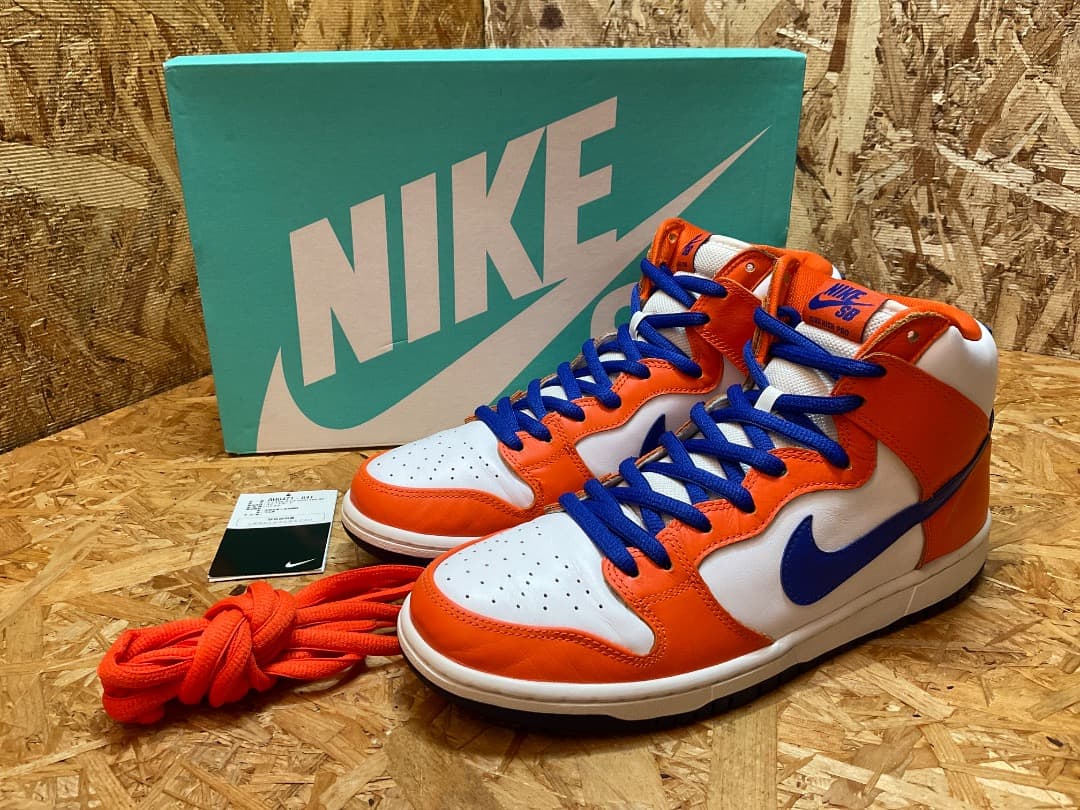 美品 ナイキ SB AH0471-841 DUNK HIGH TRD QS 11
