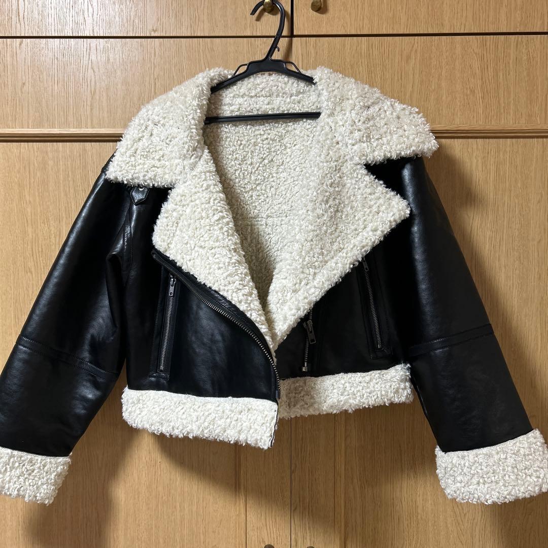 フェイクレザー/フェイクムートンジャケット