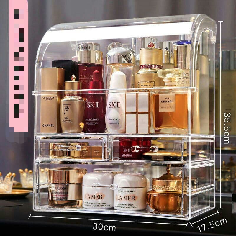 Wメイクボックス ケース 化粧品15560