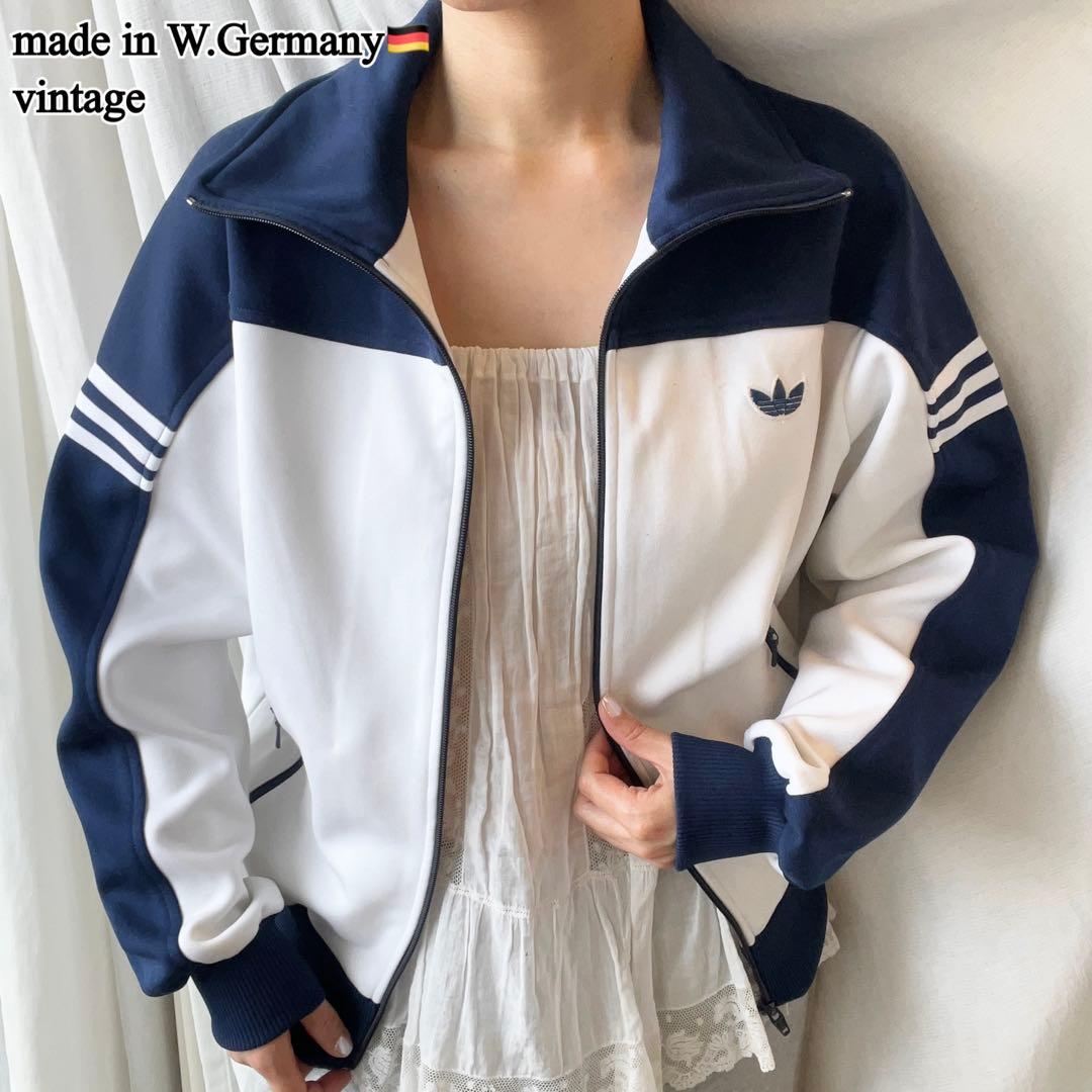 1970年代西ドイツ製ヴィンテージ adidas トラックジャケット デサント