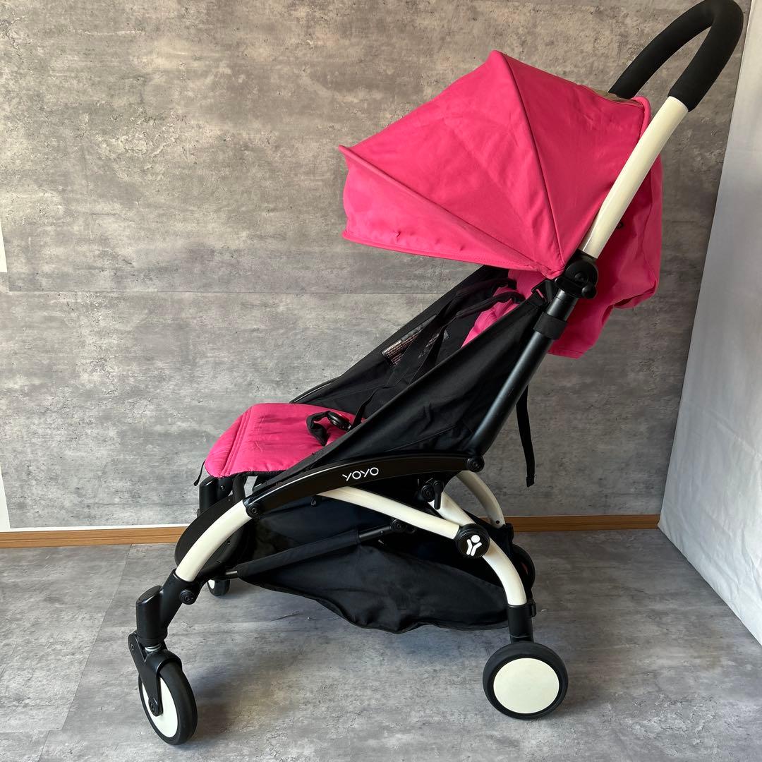BABYZEN YOYO ピンク ベビーカー 収納バッグ付き　バギー
