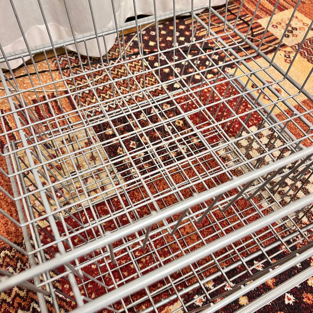 無印　ステンレスユニットシェルフ　追加用バスケット　56cmタイプ　3個