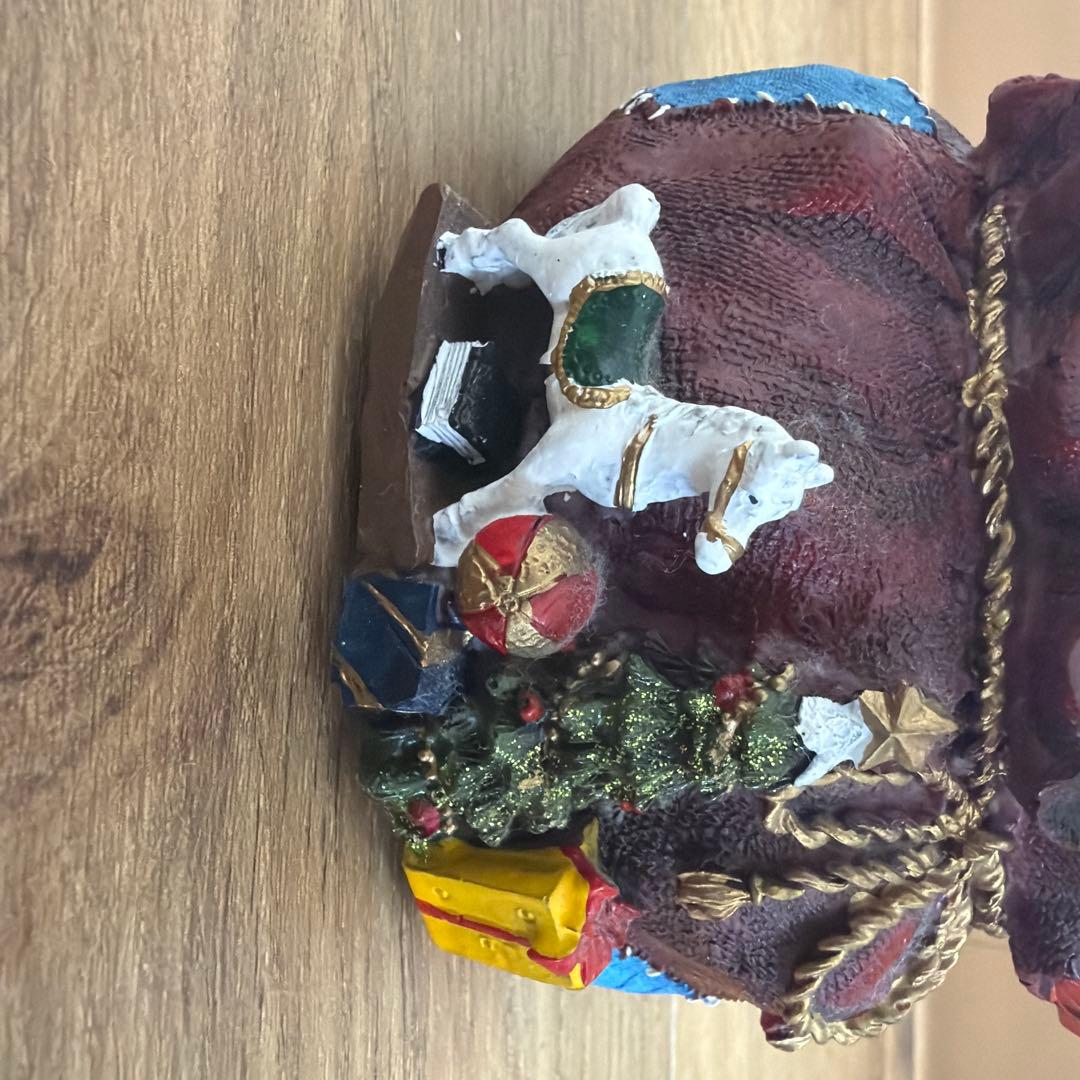 クリスマス スノードーム サンタ 雪だるま