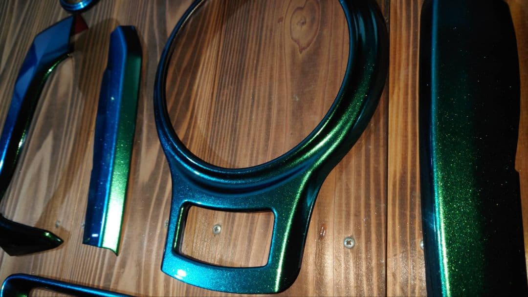 トヨタ86BRZ zn6zc6マジョーラグリーン×ブルー室内カバーフルセット