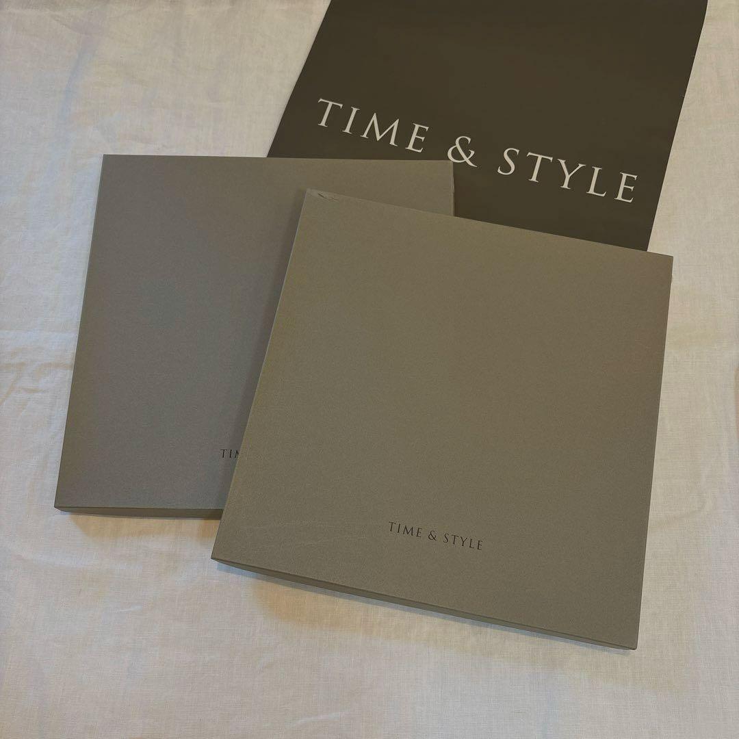 Time & Style Bon - 拭漆 - 輪花盆［美品］トレー　2点