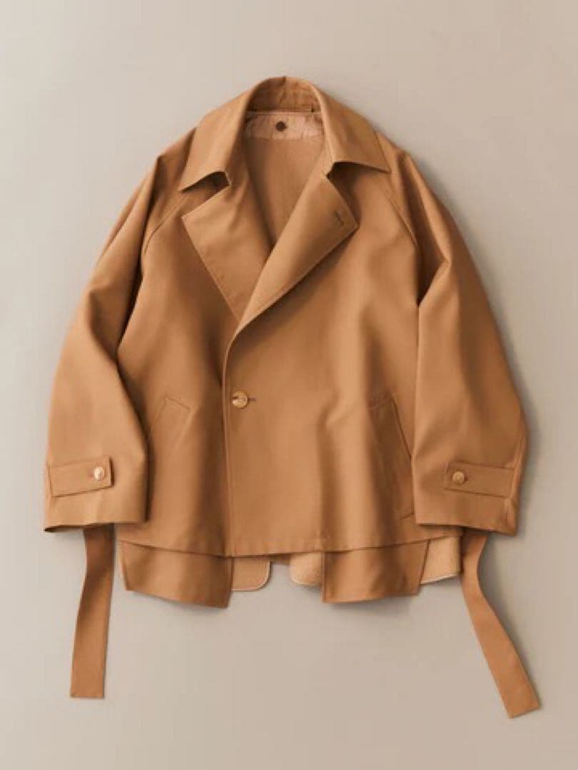 【貴重】+81別注BlancYMExclusiveShortTrenchCoat