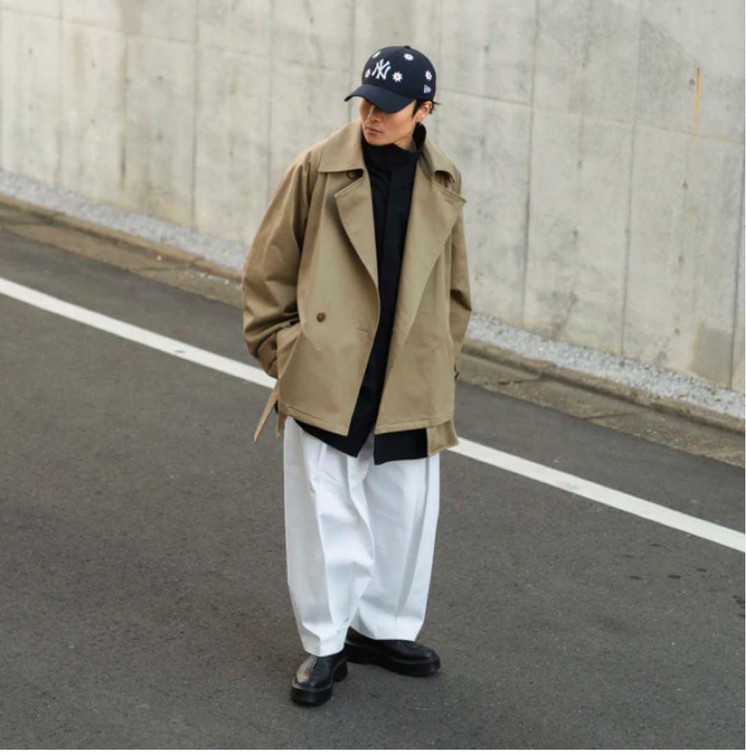 【貴重】+81別注BlancYMExclusiveShortTrenchCoat