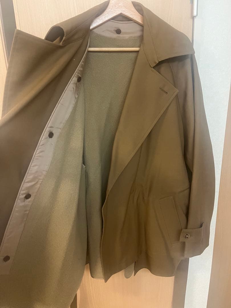 【貴重】+81別注BlancYMExclusiveShortTrenchCoat