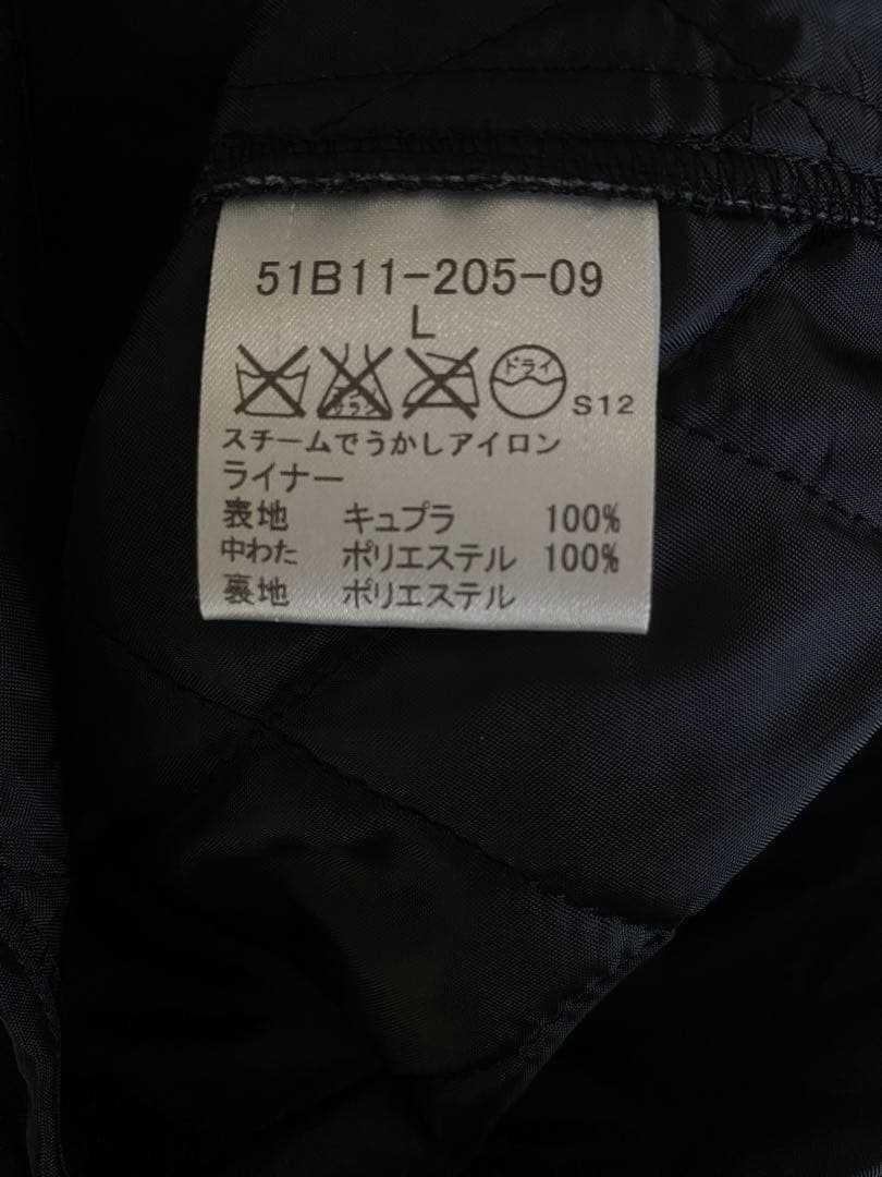 【超美品】ブラックレーベルクレストブリッジ ウールトレンチコート ライナー付