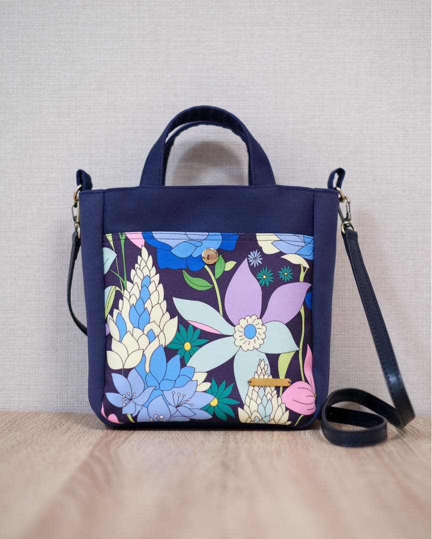2wayミニバッグ(横濱スカーフ/flower)