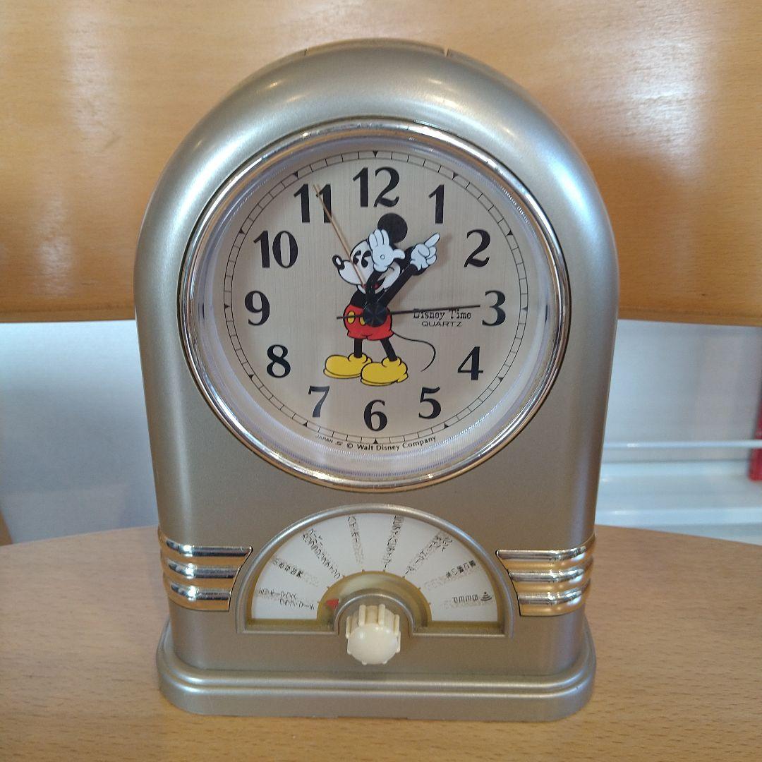 目覚まし時計　ディズニー　ミッキーマウス　SEIKO製
