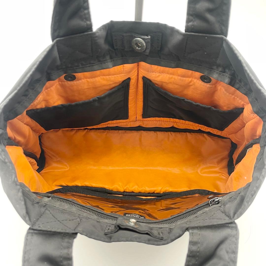 PORTER タンカー　トートバッグ　ハンドバッグ　ナイロン　吉田カバン　黒