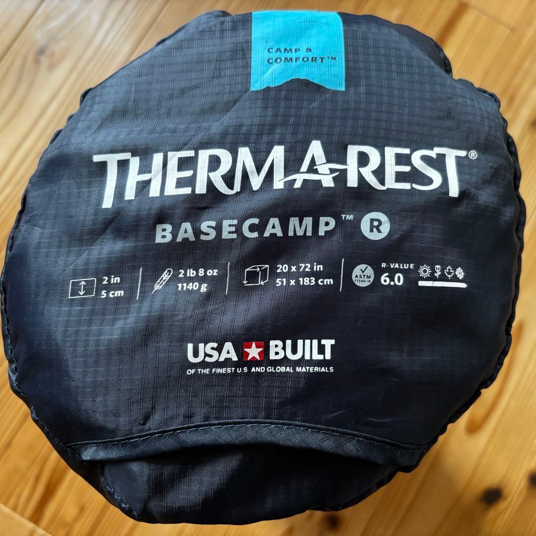 THERM-A-REST BASECAMP レギュラー スリーピングマット