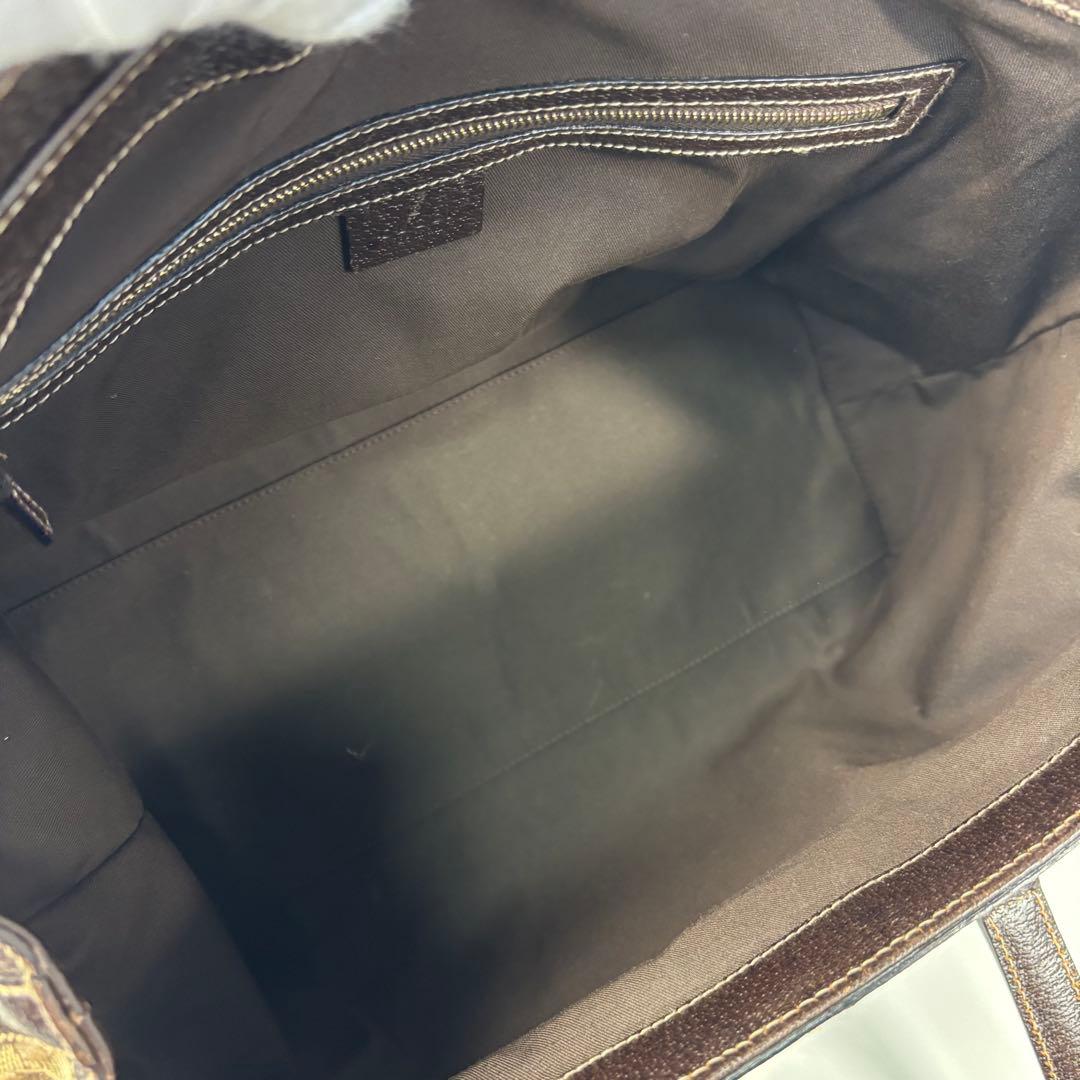 グッチ　ドクターズバッグ　シェリーライン　スクエア型　キャンバス　ホースビット