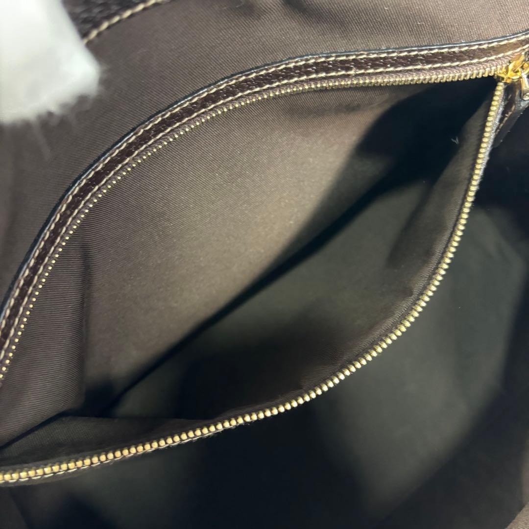 グッチ　ドクターズバッグ　シェリーライン　スクエア型　キャンバス　ホースビット