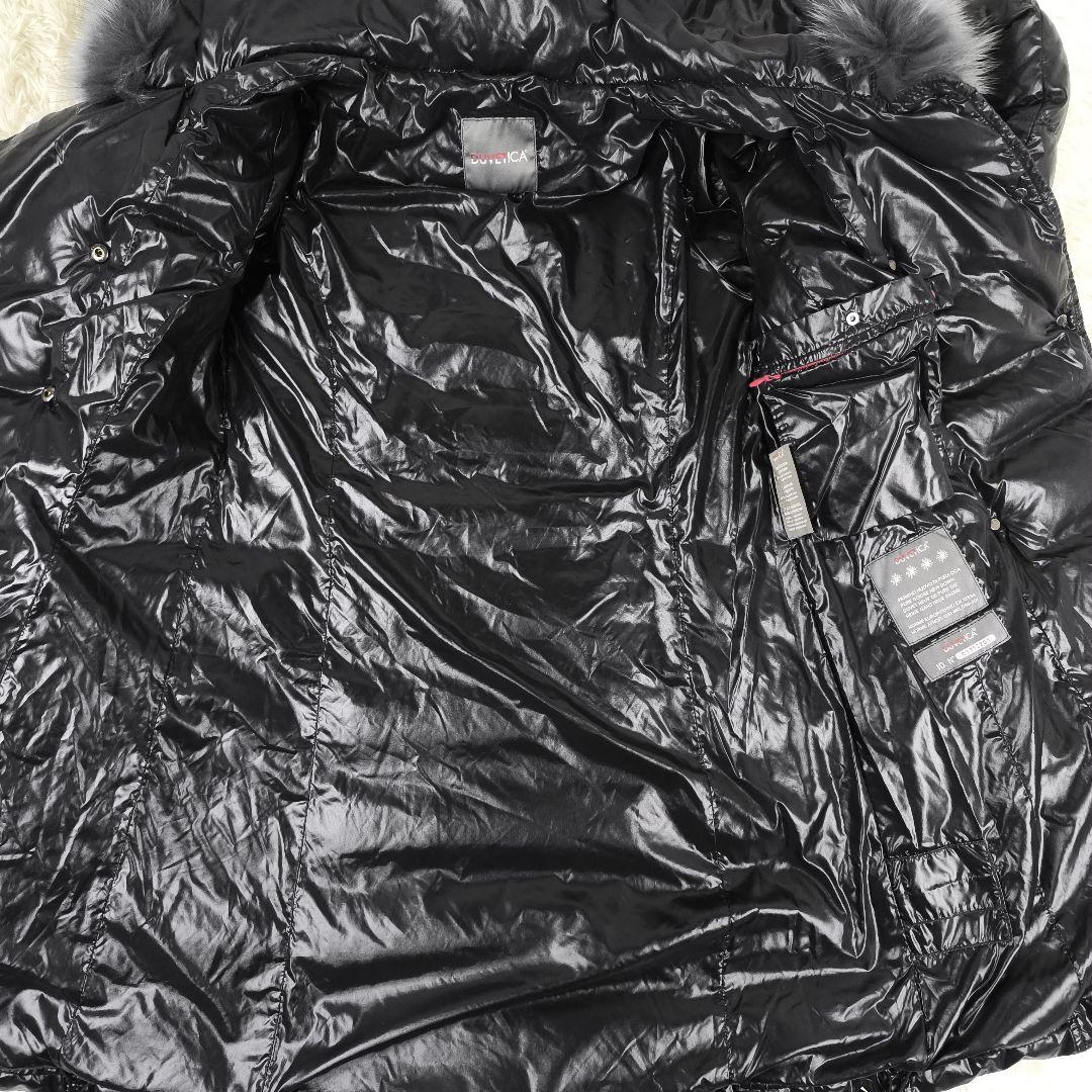 ✨美品✨ デュベティカ エフィラ ダウンコート フォックスファー 黒