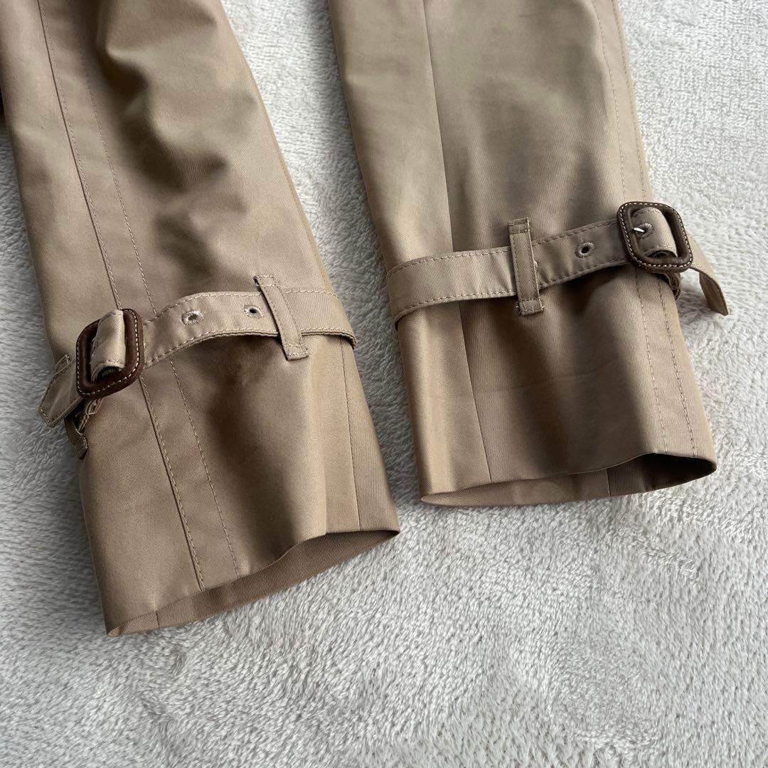 ★良品　アクアスキュータム　トレンチコート　ライナー　ベルト　ダブル　チェック