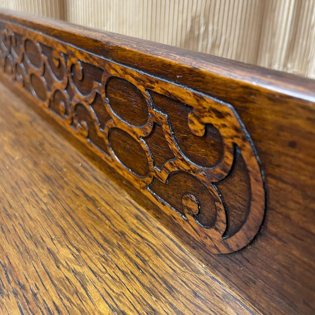 アンティーク家具　オーク材3段チェスト　made in England 1940