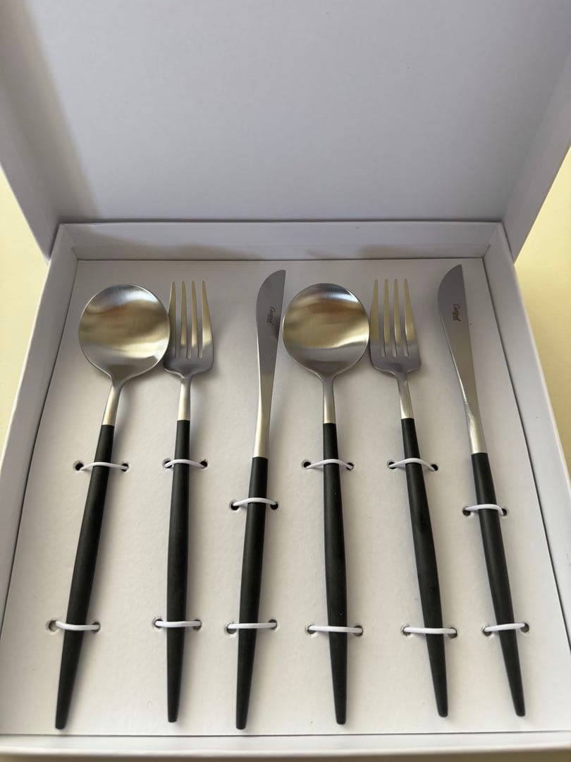 正規・未使用品 Cutipol カトラリーセット クチポール 6本セット3種2組