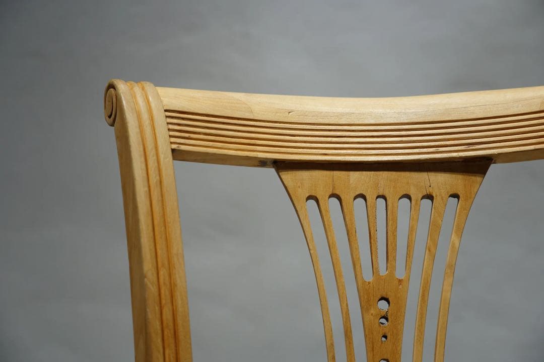 フランスアンティーク　チェア　古木　ダイニング　lovis xvi