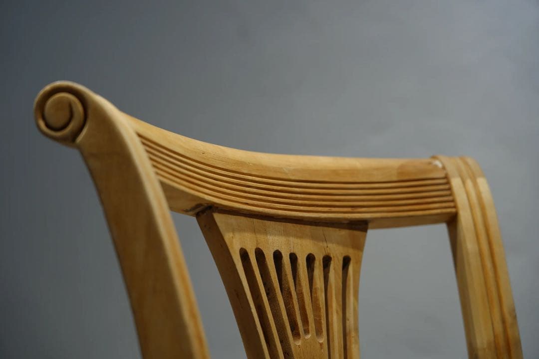 フランスアンティーク　チェア　古木　ダイニング　lovis xvi