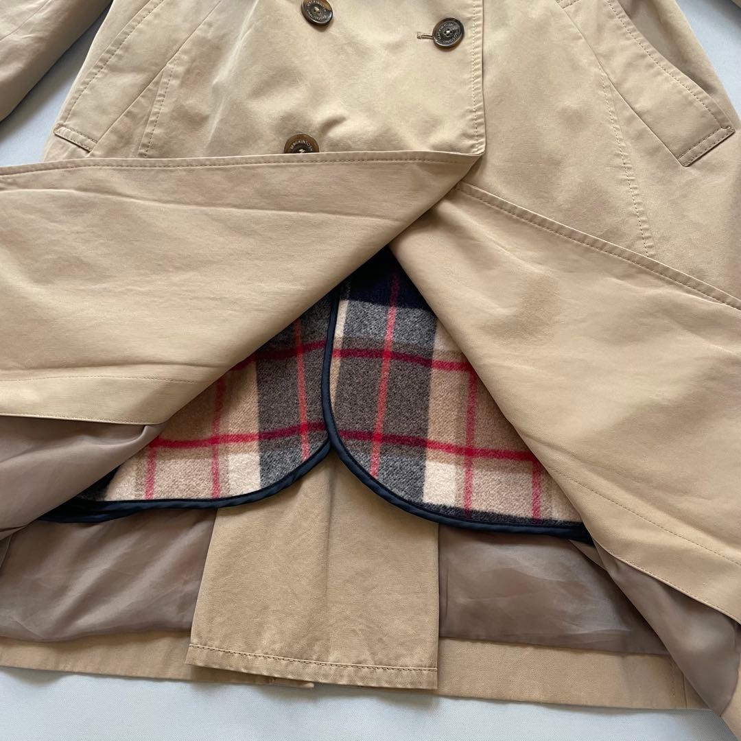 【美品】マッキントッシュフィロソフィー ライダル ベージュ ライナー付き 40