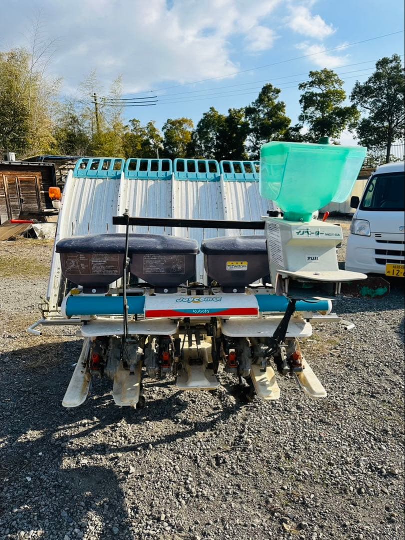 クボタ 田植機 ホワイト/ブルー