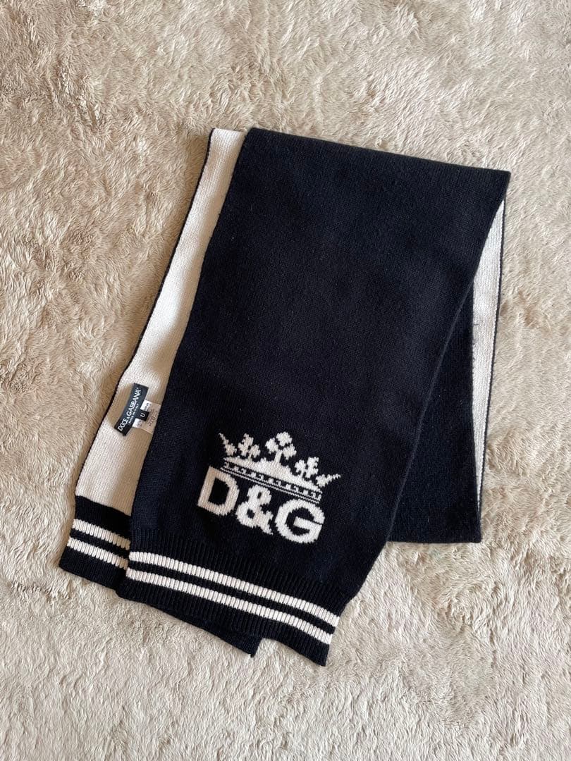 t*a様 “DOLCE & GABBANA” Cashmere logo Sca
